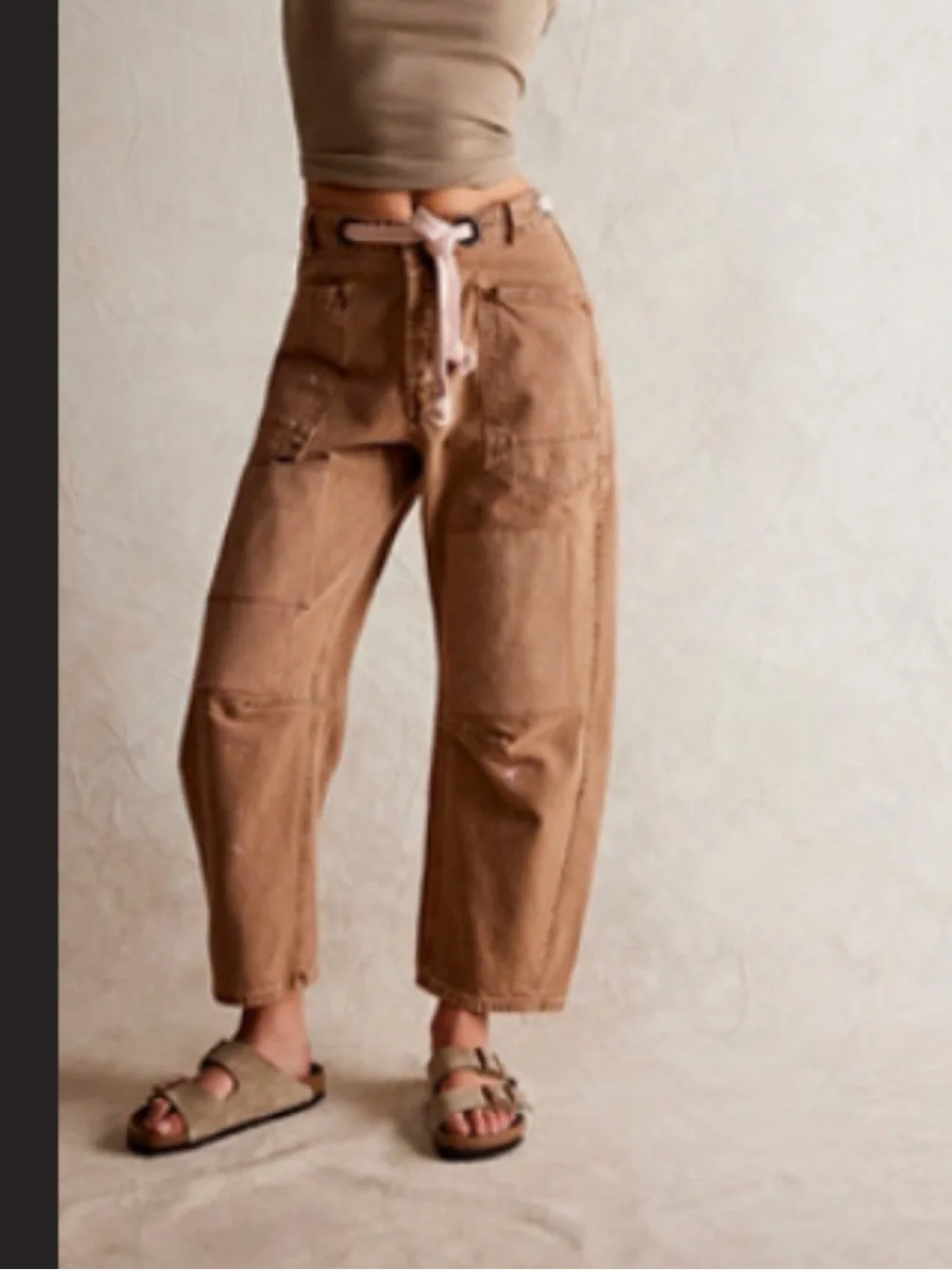 We The Free Moxie Pull-On Barrel Jeans